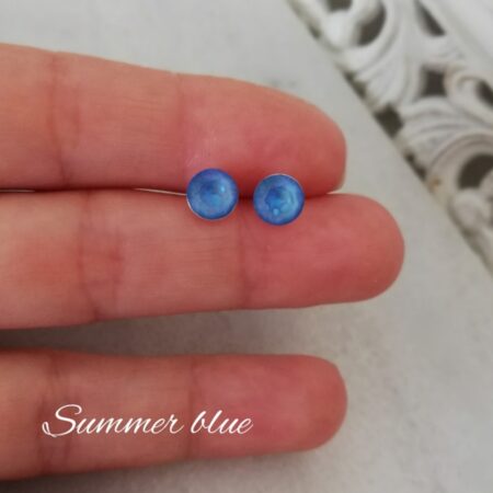 Обеци "Summer blue"