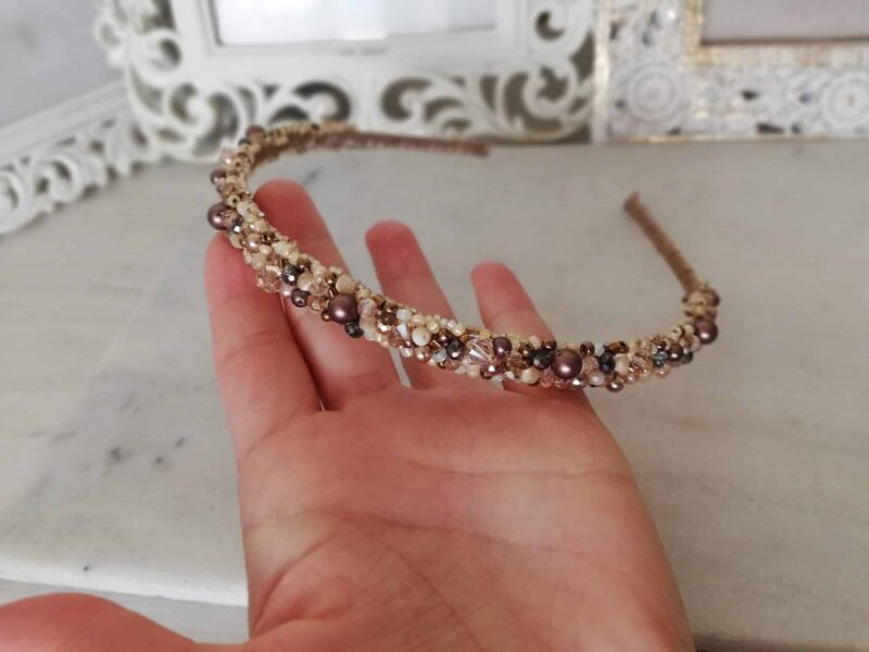 Диадема "Velvet brown"